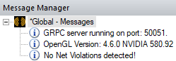 No Net Violations Message No Net Violations Message