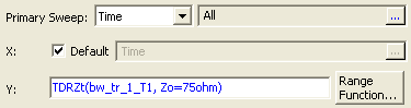  Zo is changed from the default.