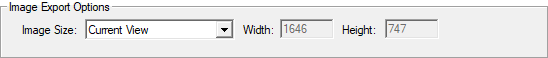 Image Export Options
