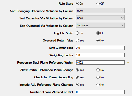 Net Changing Reference Rules
