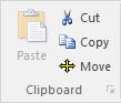 Home Tab - Clipboard
