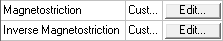 Magnetostriction Buttons