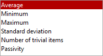 Stat Selection Stat Selection