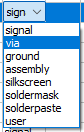 Layer Type Selection