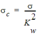 Equation for msurface roughness.