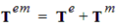 Maxwell's stress tensor