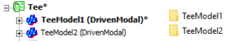 Project tree snippet and corresponding file folders.