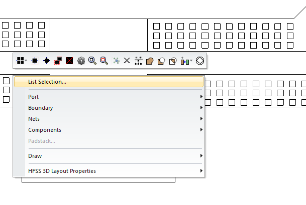 List Selection...