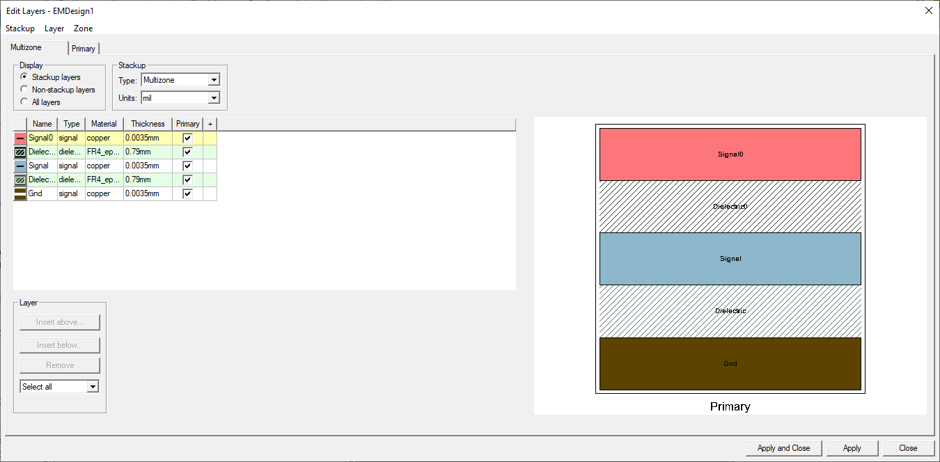 Edit Layers Window > Multizone [Beta] Tab
