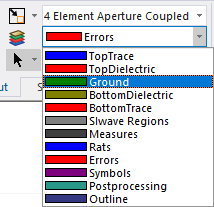 Layers Dropdown Menu