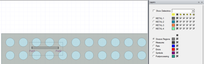 Edit frequency sweeps window