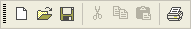 Standard Toolbar