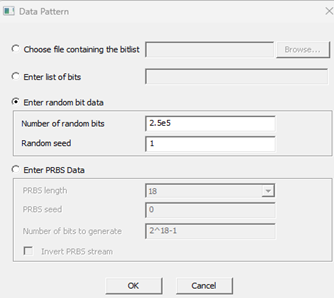Bit Pattern Data Window