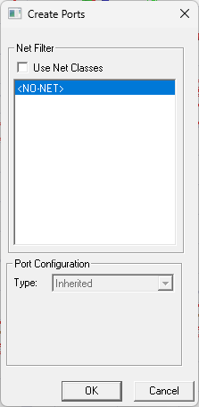 Create Ports Window