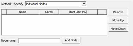 Individual Nodes selected.