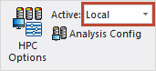 Active drop-down menu highlighted.