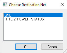 Choose Destination Net