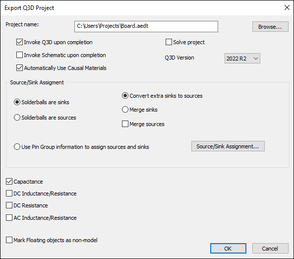 Export Q3D Project