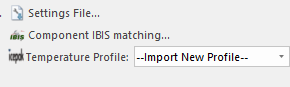 Component IBIS Matching