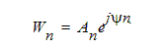 Complex weights equation.
