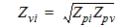 Equation for VI impedance.
