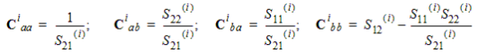 Diagonal matrices C definitions.