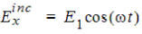 Wave component equation.