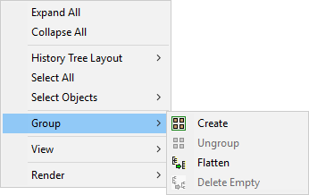 Group Submenu