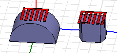 Model before sheet imprint.