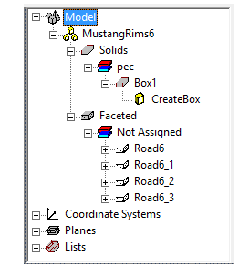 Project tree